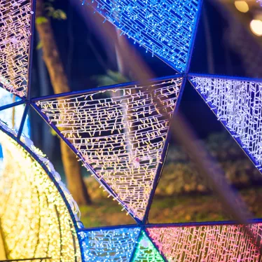 Светодиодная гирлянда ARD-STRING-CLASSIC-10000-WHITE-100LED-FLASH WARM (230V, 7W) | 025810 | Arlight