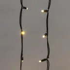 Гирлянда Айсикл (бахрома) светодиодный, 6,0 х 1,5 м, черный провод "КАУЧУК", 230 В, диоды ТЕПЛЫЙ БЕЛЫЙ, 480 LED | 255-296 | NEON-NIGHT