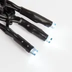 Гирлянда "Твинкл Лайт" 10 м,  черный ПВХ, 100 диодов, цвет белый | 303-135 | NEON-NIGHT