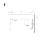 Светильник SP-WALL-FLAT-S110x90-2x3W Warm3000 (GR, 120 deg, 230V) (Arlight, IP54 Металл, 3 года) | 032410 | Arlight