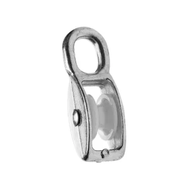 Блок для троса одинарный 25мм нейлоновый шкив (1шт)