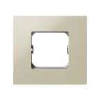 Рамка-база на 1 пост 85х91мм S27Pl слоновая кость