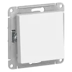 Переключатель перекрестный одноклавишный ATLASDESIGN схема 7 10АХ механизм белый