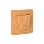 BLANCA С/У IP44 1-клавишный ПЕРЕКЛЮЧАТЕЛЬ (сх.6), 10AX, 250В, ЯСЕНЬ