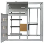 Корпус металлический 101х95х10 IP31 без клемм ЩЭ-6