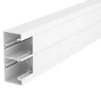                  Кабельный канал Rapid 45-2 (с крышкой) 53x130x2000 мм (ПВХ белый)
               