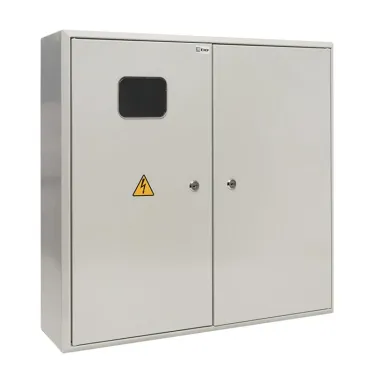 Щит учетно-распределительный навесной ЩРУн-3/48о IP31 двухдверный с окном 580х620х165