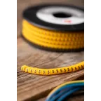 Маркировочное кольцо 0-1.5мм (5) КМ (1000шт)