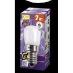 Лампа светодиодная для холодильников LED 2Вт T22 2w E14 матов. белый 160Лм Jazzway