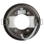 Светильник встраиваемый KL35 BK-10 /1 под лампу Gx53 220V 13W черный металл (упаковка 10 шт) (10/100/2400)