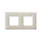 Avanti Рамка ARTLEBEDEV, , Белый жемчуг, 4 модуля