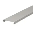 Крышка кабельного канала LKV 75 мм (ПВХ, серый)