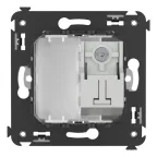 Avanti Розетка TV в стену, проходная, ''Белое облако''