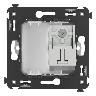 Avanti Розетка TV в стену, проходная, ''Белое облако''