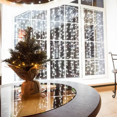 Елочка 45см в плетеном мешочке, ПВХ | 533-332 | NEON-NIGHT