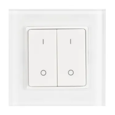 Панель SMART-P47-DIM-G-SUF (3V, 2 зоны, Knob, 2.4G) (Arlight, Стекло) | 032984 | Arlight