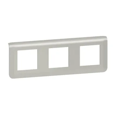 Рамка Mosaic 3Х2 модуля - алюминий