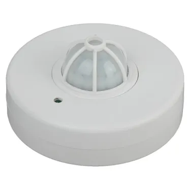 Датчик движения белый макс. нагрузка 1200Вт угол обзора 360гр дальность 6м MD 016