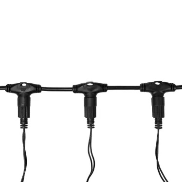 Гирлянда "LED ClipLight" 24V, 5 нитей по 20 метров, цвет диодов Синий, Flashing (Белый) | 323-603 | NEON-NIGHT