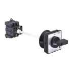 ВЫКЛЮЧАТЕЛЬ-РАЗЪЕДИНИТЕЛЬ 3P 32A С ЧЁРНОЙ ВЫНОСНОЙ РУКОЯТКОЙ НА ДИН-РЕЙКЕ/ПЛАТЕ