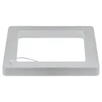 Светильник LED Geometria Quadro SPO-161-W-40K-060 60Вт 4000К 5500Лм IP40 600х80 белый подвесной драйвер внутри