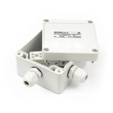 Коробка взрывозащишенная огнестойкая пластиковая 3 ввода 0,75-1,5 мм? белая 103х129х55 Спецприбор