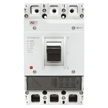 Выключатель автоматический AV POWER-3/3 630А 50кА ETU2.0