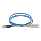 Патч-корд оптический 50/125 (OM4) SC/UPC-FC/UPC (Duplex) 15м