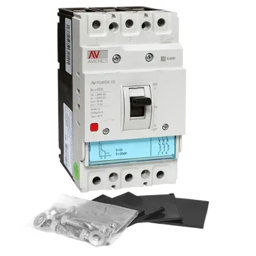Выключатель автоматический AV POWER-1/3  63А 80kA TR AVERES