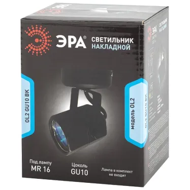 Светильник Накладной, черный (50/900)