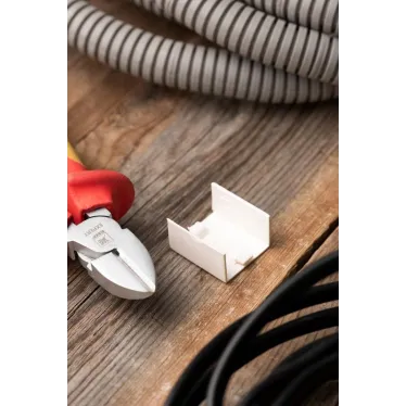 Соединитель (40х16) (4 шт) Plast PROxima белый