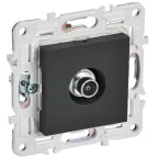 SKANDY Розетка TV оконечная SK-A12G графит IEK