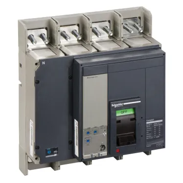Выключатель NS1250 N 4p + MicroLogic 2.0 в сборе