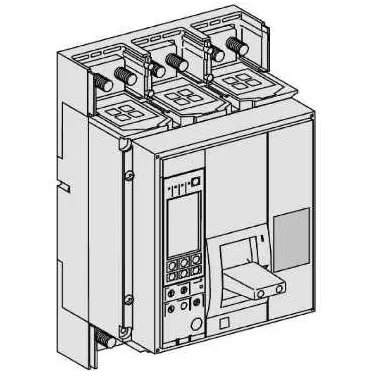 Выключатель NS1250 N 4p + MicroLogic 2.0 в сборе