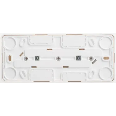 ЭТЮД Розетка тройная открытой установки без заземления со шторками 16А 250B,белый