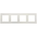 Рамка 4 поста, алюминий