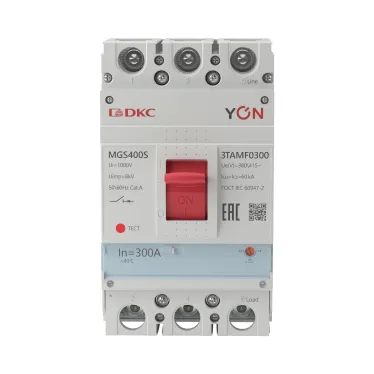 Выключатель автоматический YON MGS400 3P 240-300A 60kA