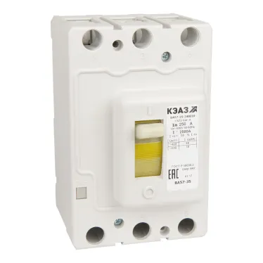 Выключатель автоматический ВА57-35-340010-250А-2500-690AC-УХЛ3