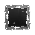 ETIKA Диммер нажимной 400Вт антрацит