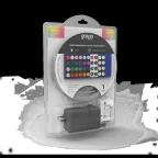 Лента светодиодная LED 5050/30RGB+30W-SMD 6 Вт/м 390 лм/м RGBW DC 12В IP20 10мм комплект лента и драйвер (блистер 5м) Basic Gauss