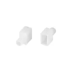 Заглушка WPH-FLEX-0612-SIDE WHITE с отверстием (, Силикон)