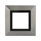 Рамка из металла, ''Avanti'', никелированная, 2 модуля