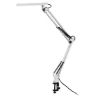 Светильник настольный ДНБ 8W NLED-507-8W-W светодиодный на струбцине белый