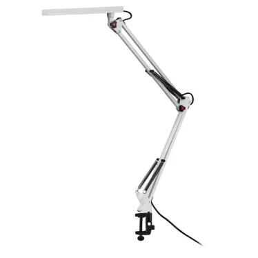 Светильник настольный ДНБ 8W NLED-507-8W-W светодиодный на струбцине белый