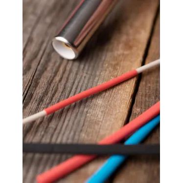 Трубка термоусаживаемая ТУТ нг 4/2 красная рулон PROxima