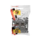 Avanti Компьютерная розетка RJ-45 в стену кат.5e двойная экранированная Закаленная сталь