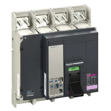 Выключатель NS630B H 4p + MicroLogic 5.0 в сборе