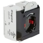 Блок комплектующий для кнопок, трехпостовой, 2НЗ, под винт