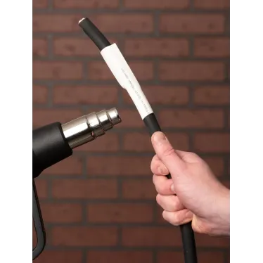 Трубка термоусаживаемая ТУТ нг 20/10 белая в отрезках по 1м PROxima