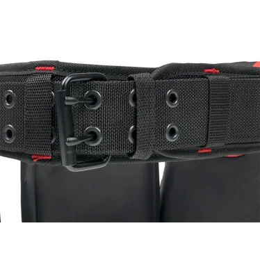 Сумка-пояс двухсекционная усиленная с двухшпеньковым ремнем С-12 Master